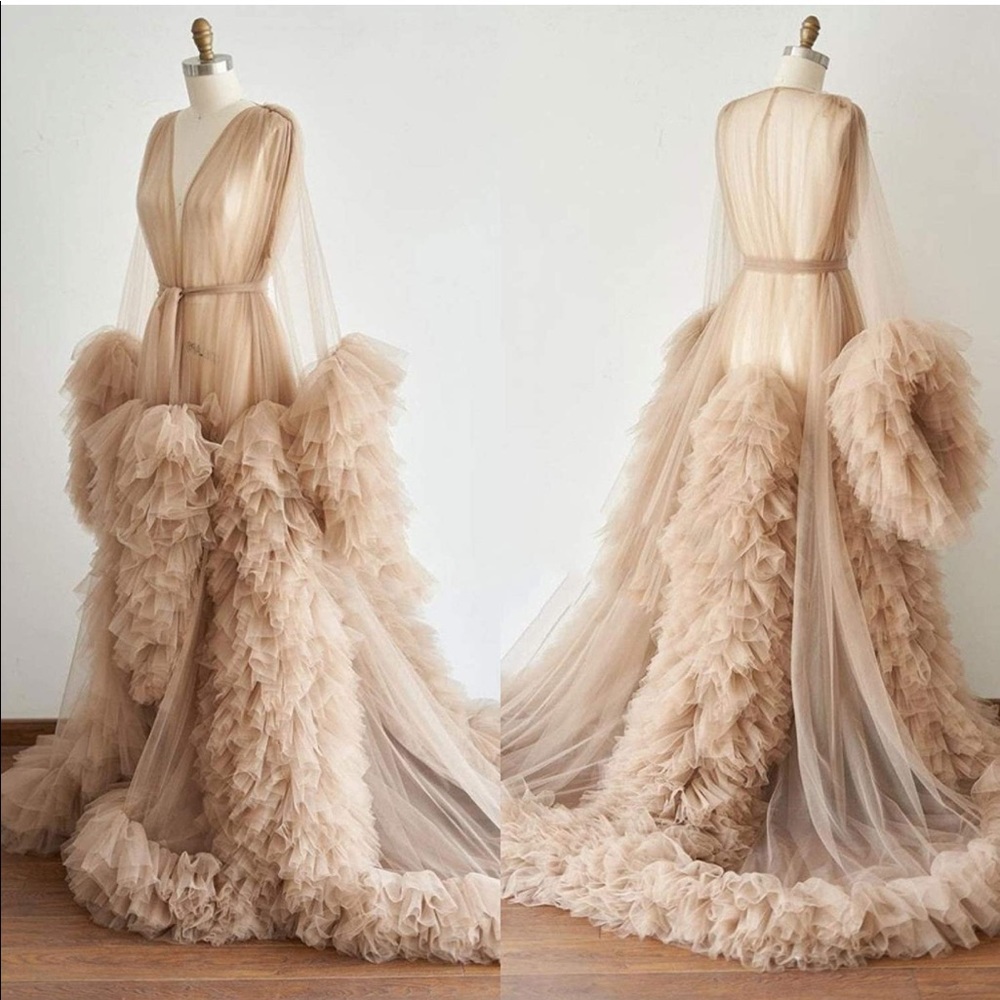 Tulle maternity dress 👗